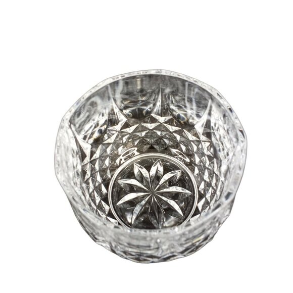 Vintage Creamer Sugar Salt Pepper Shakers Glass Diamond Pattern EAPG - Picture 8 of 8